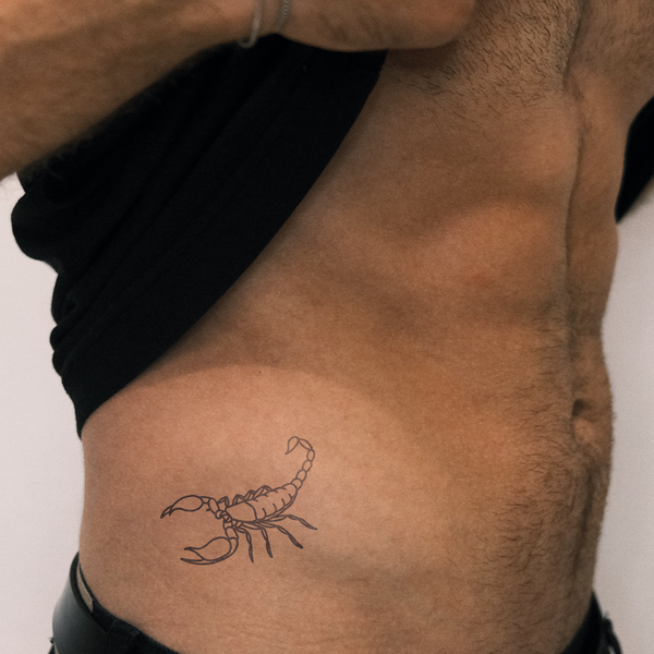 Small Scorpion Tattoo | TikTok